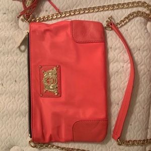 HOT PINK AND GOLD JUICY PURSE